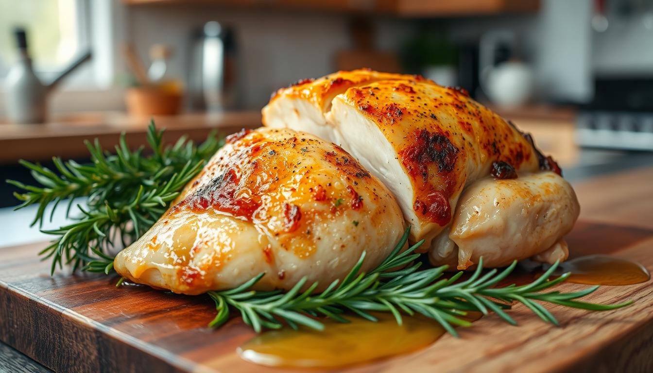 baked split chicken breast